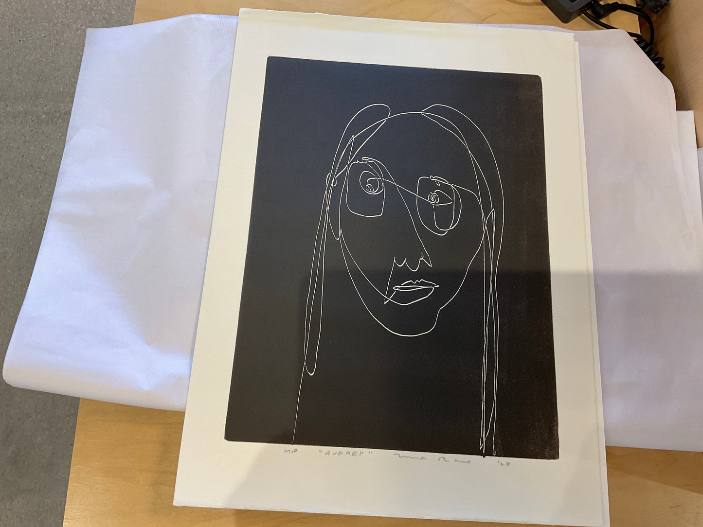 Audrey Block Print (Copy)
