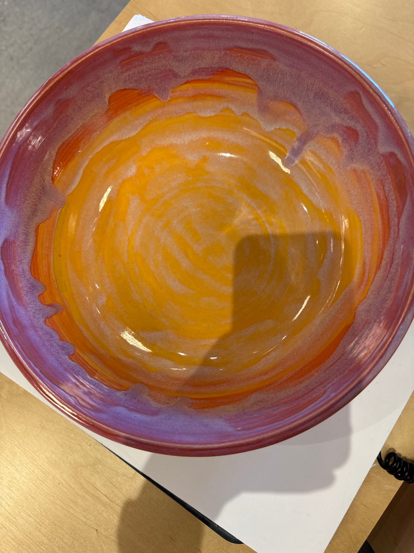 SLC Sunset Serving Bowl