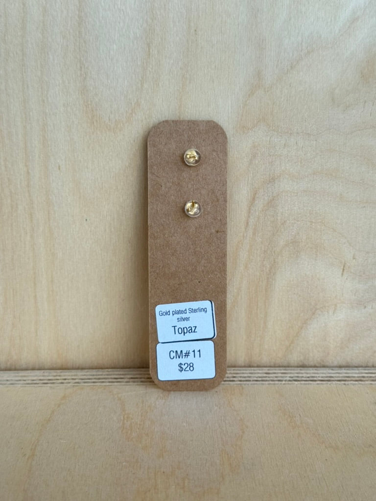 Topaz Studs