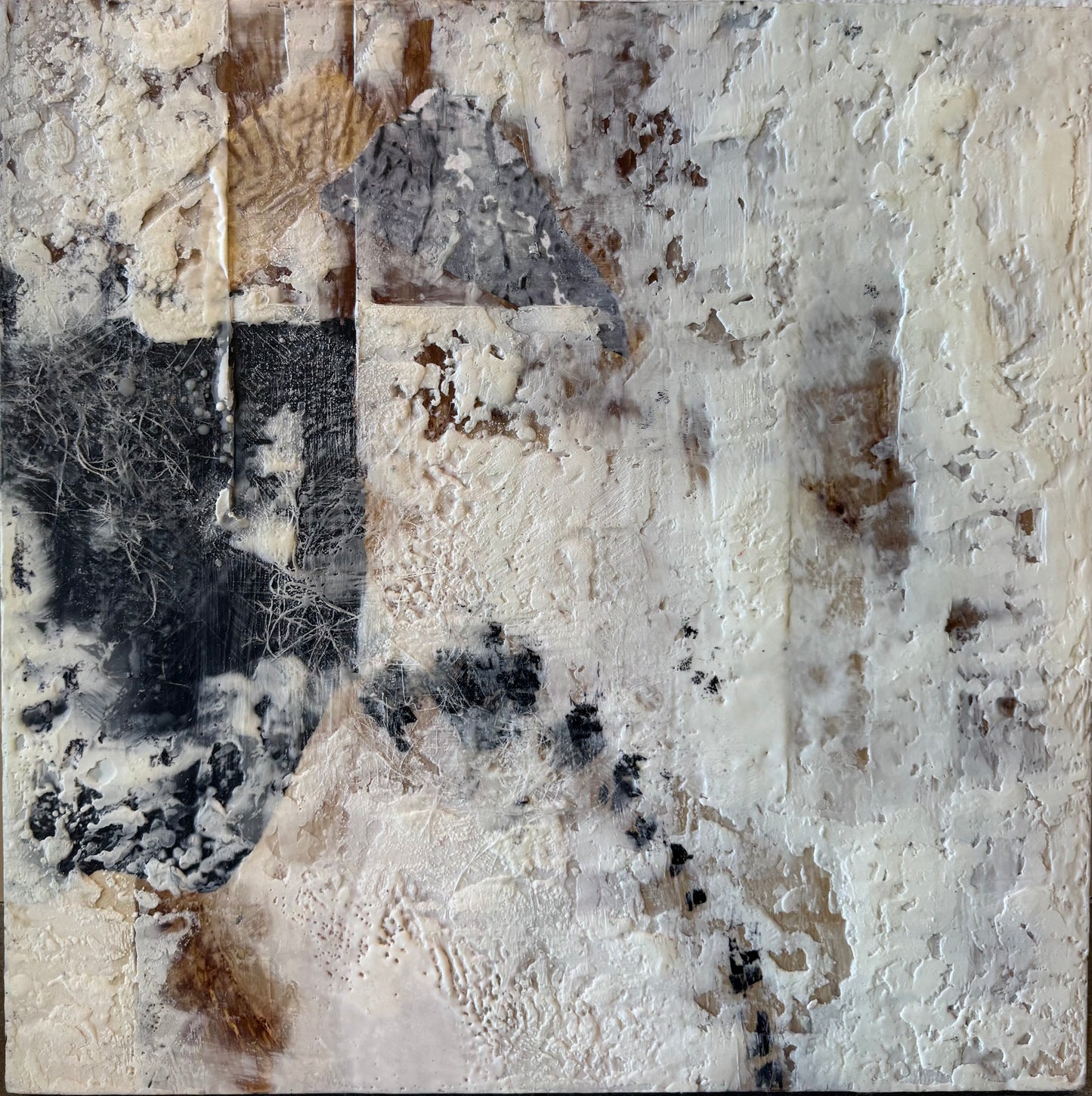 Cream Abstract One