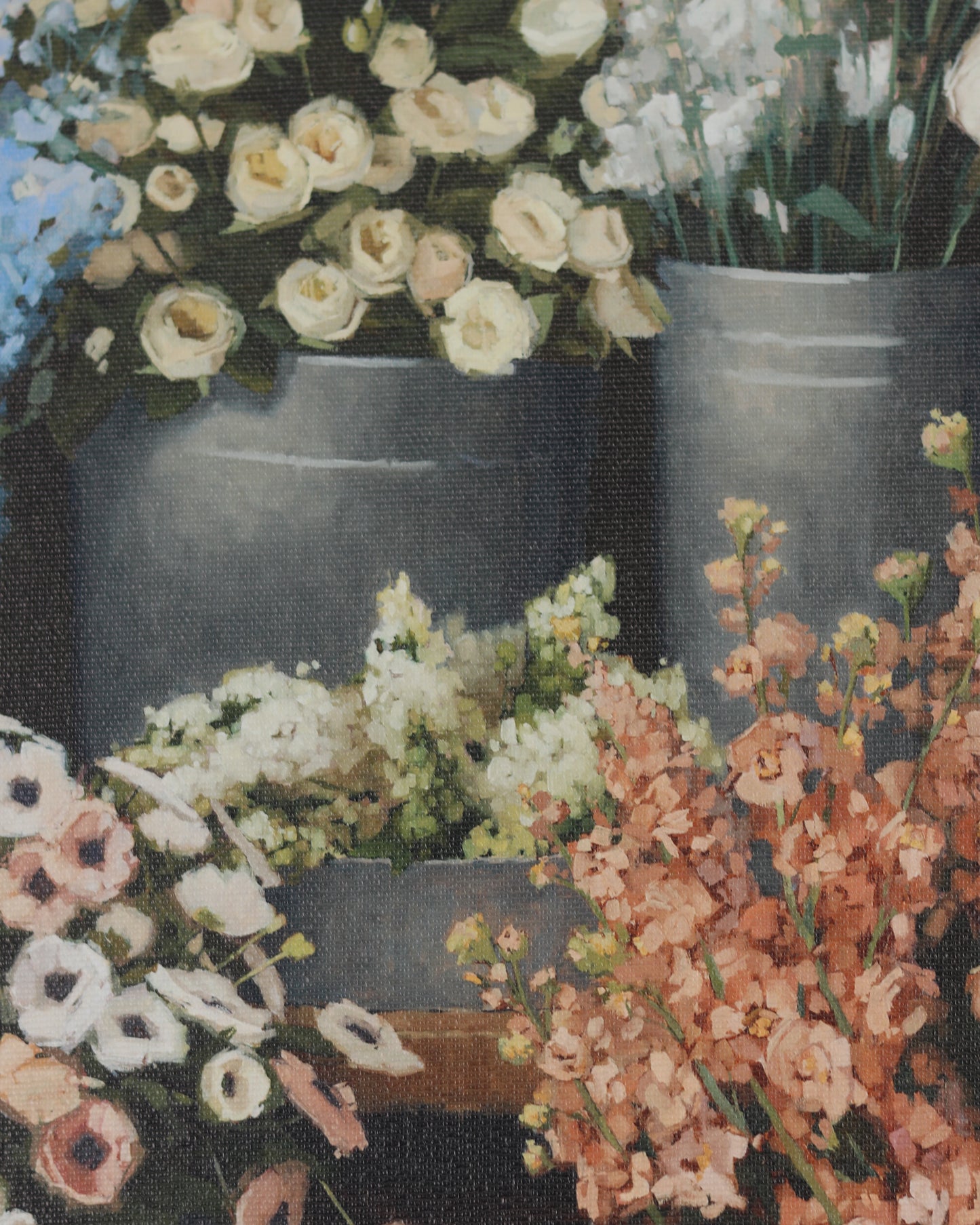 Tins of Blooms Print