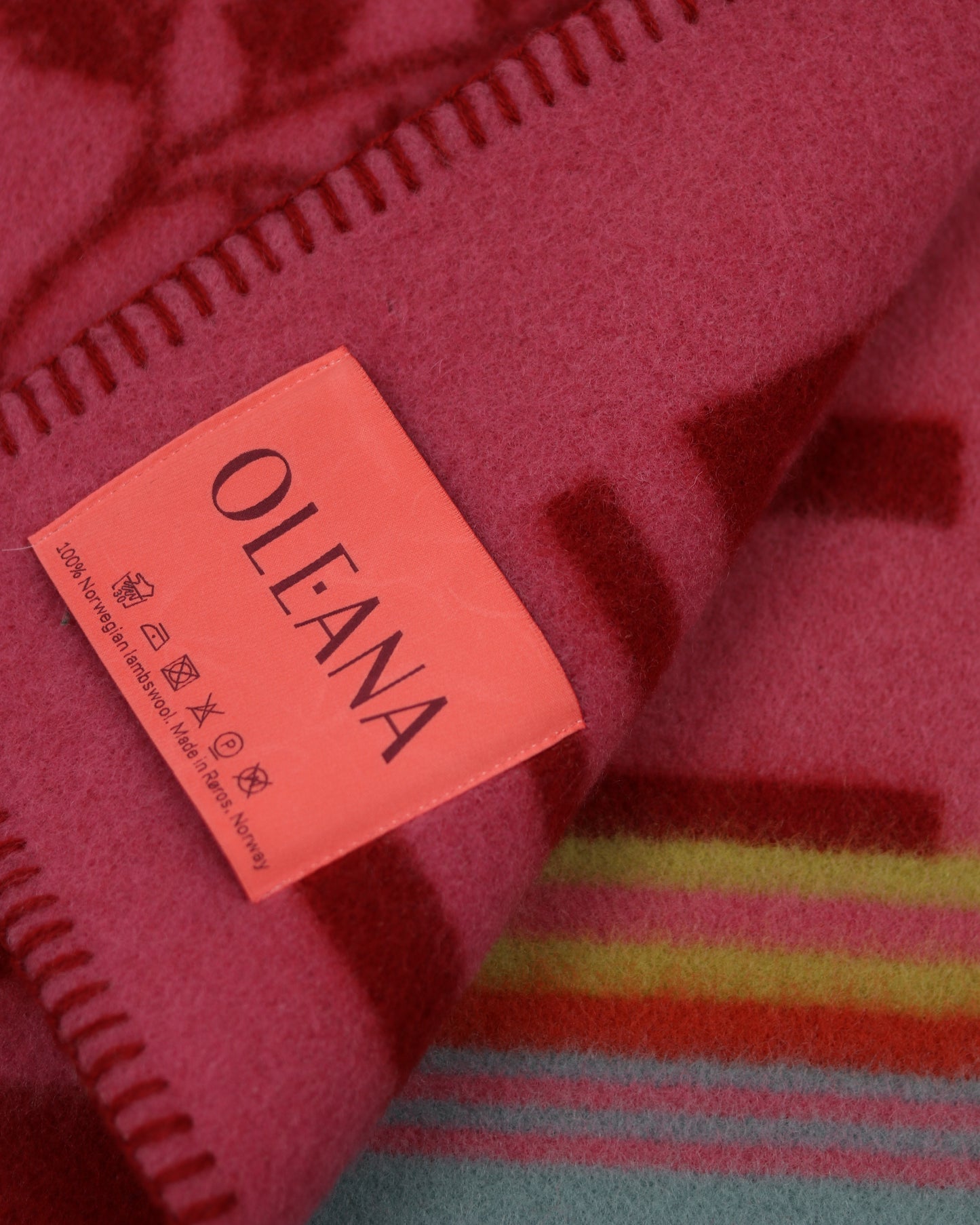 Red Oleana Blanket