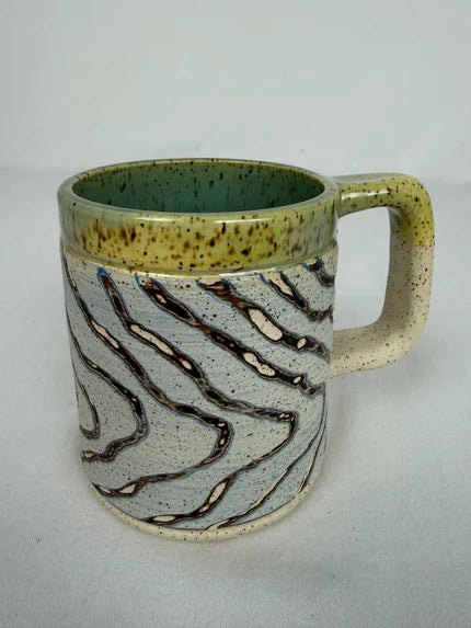 Layered & Carved Mug 19