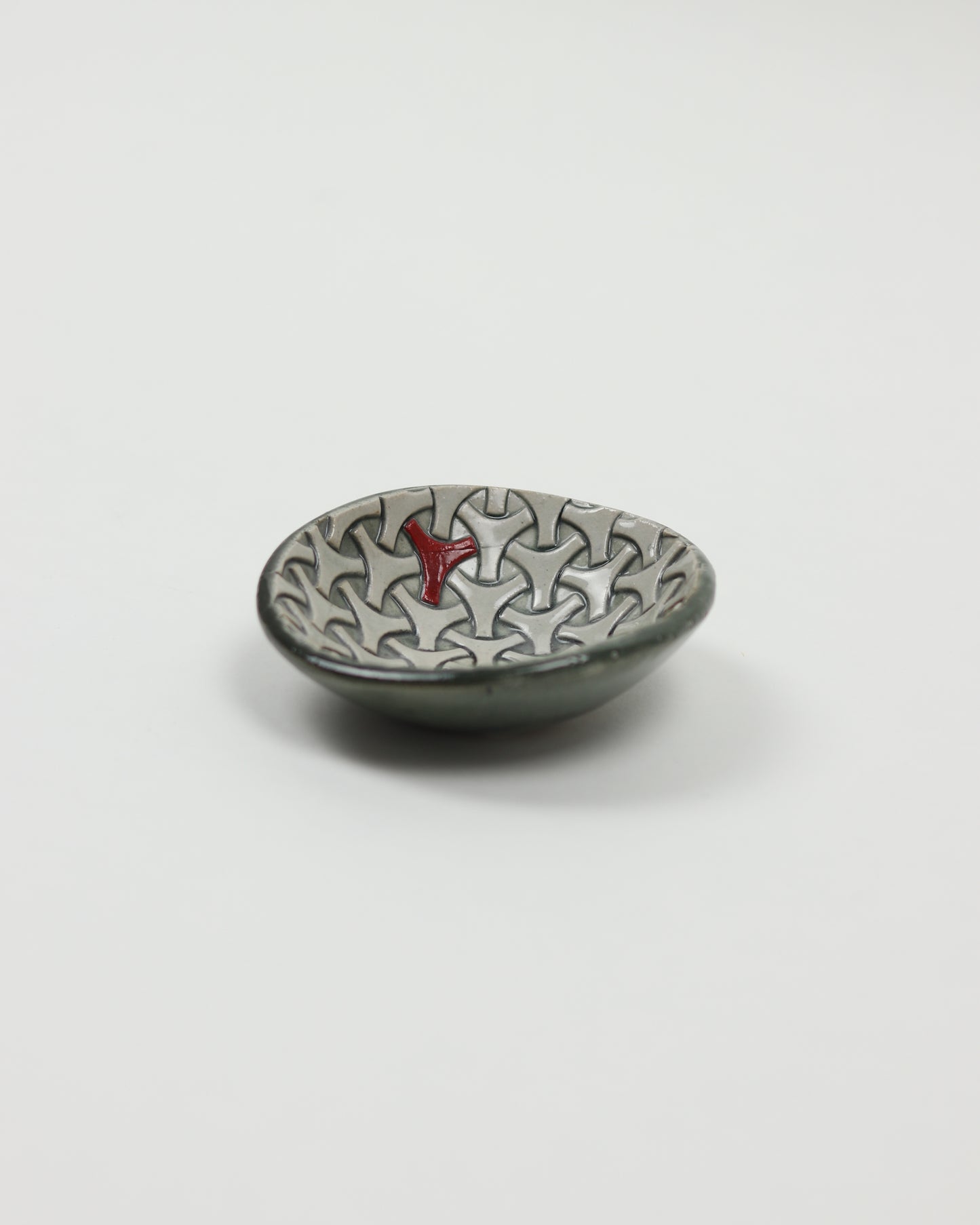 Red Weave Mini Bowl