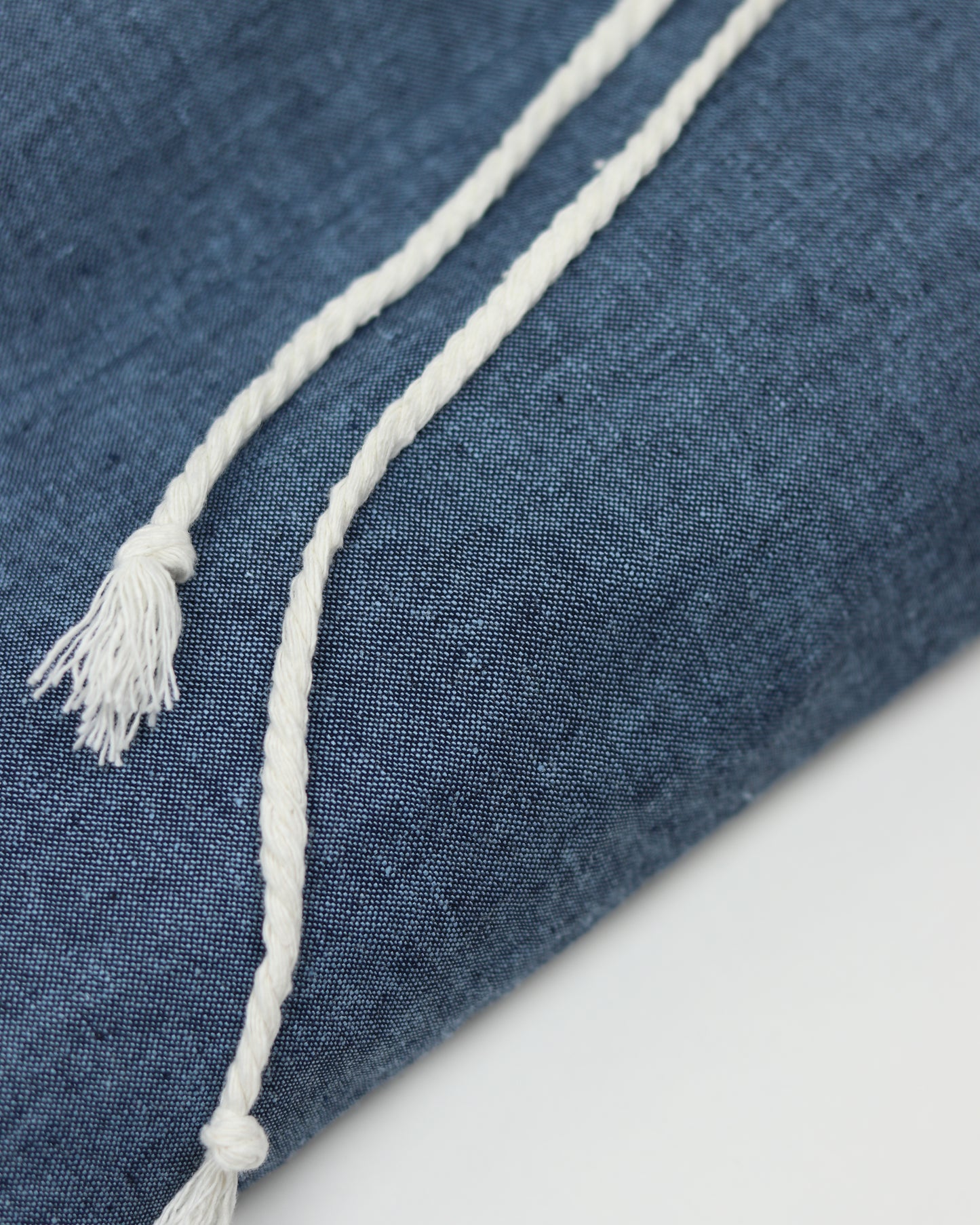 Mahjong Rack Bag in Denim Blue