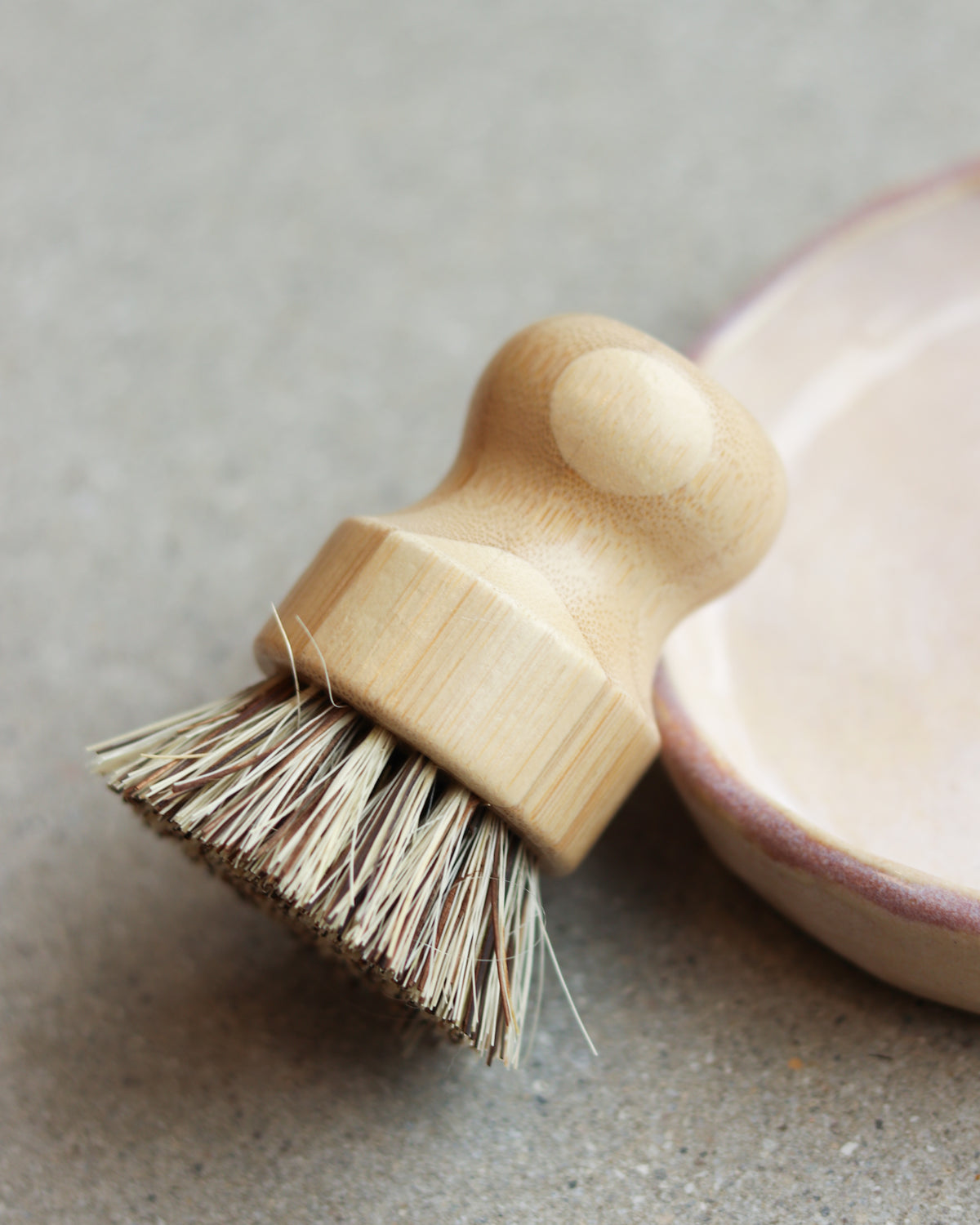 Soap Dish with Brush