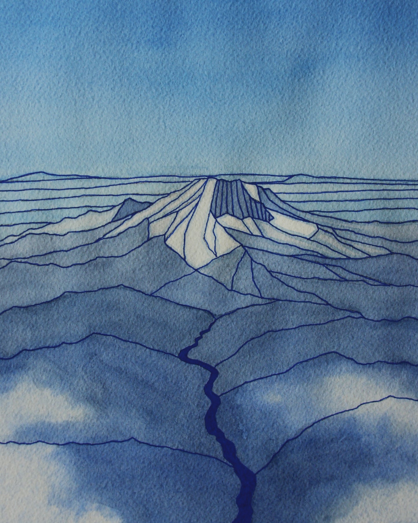 Mt. Rainer Print