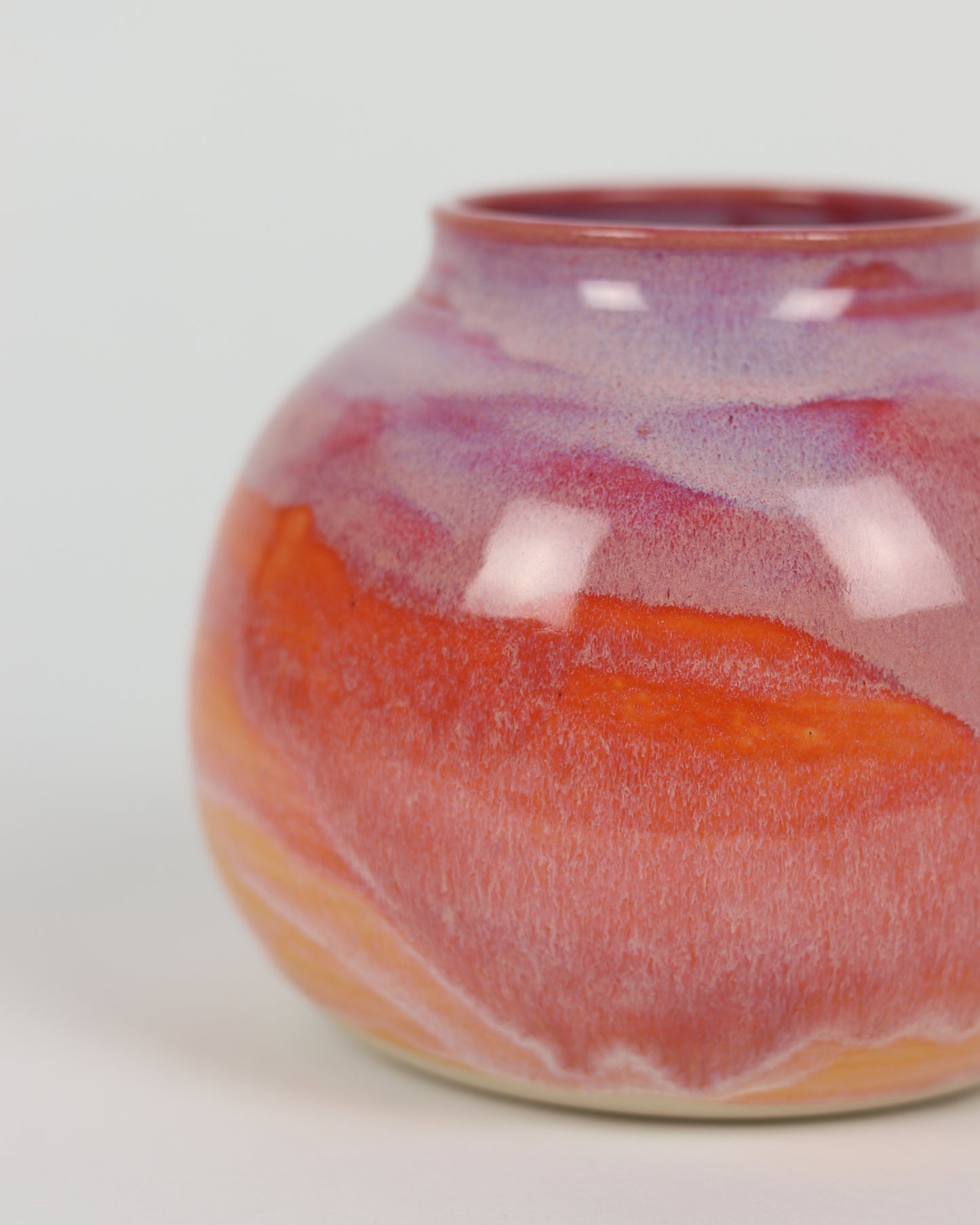Large Salt Lake Sunset Vase