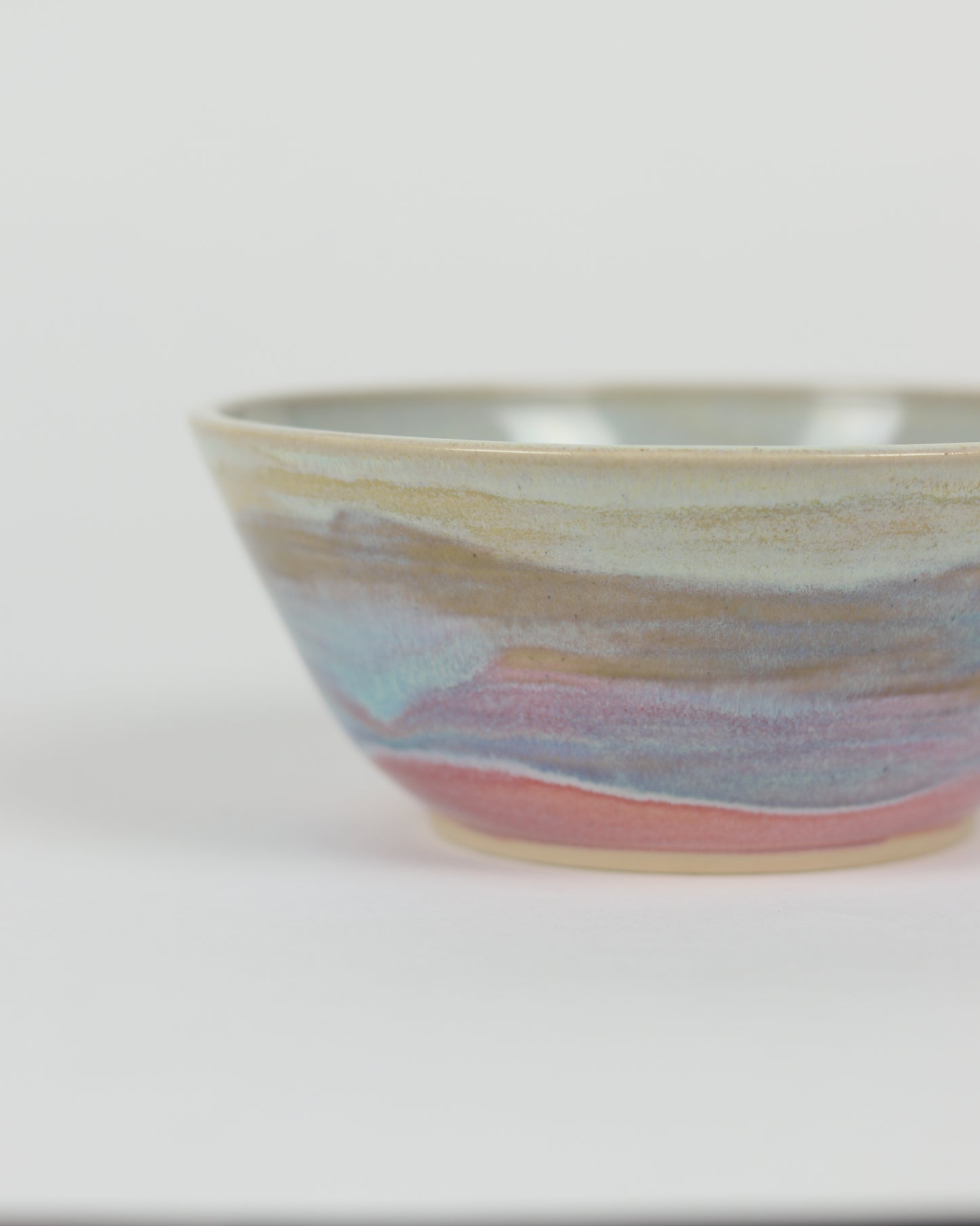 Pink Bottom Salad Bowl