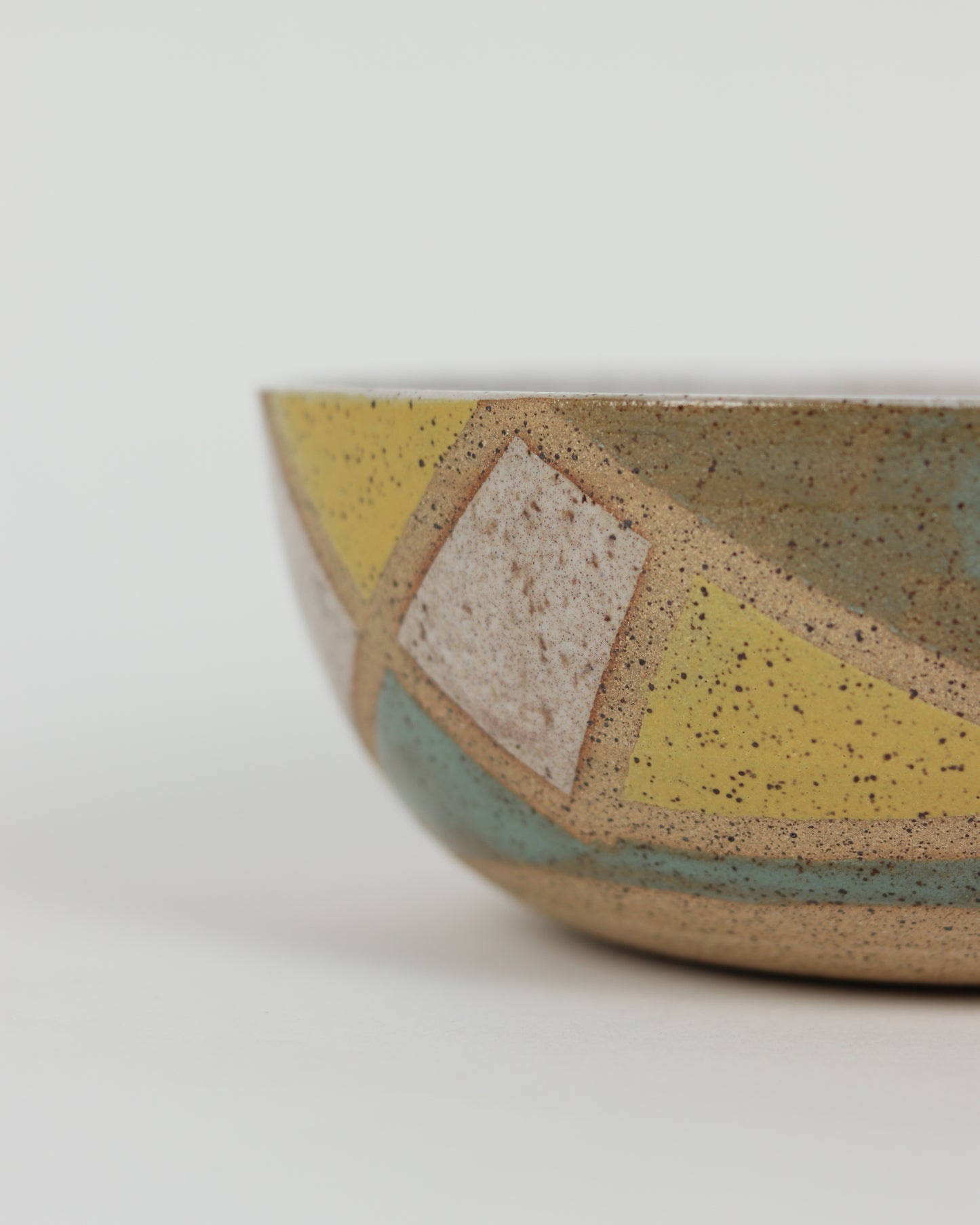 Salad Bowl Geometric Pattern
