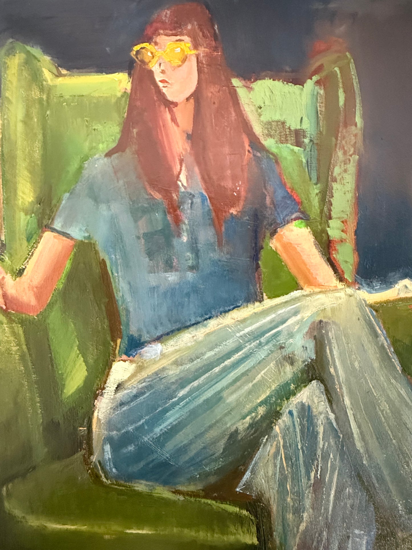 Girl in Blue