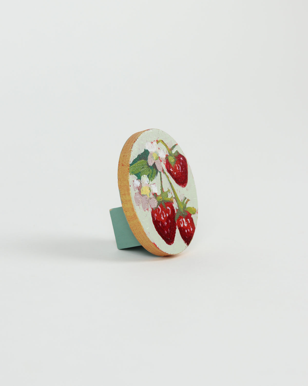 Strawberries Mini Painting