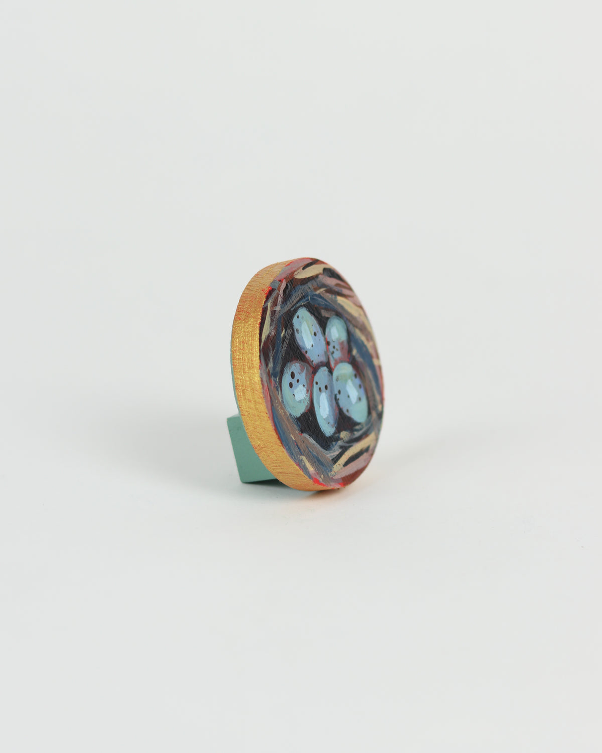 Bird Nest Mini Painting