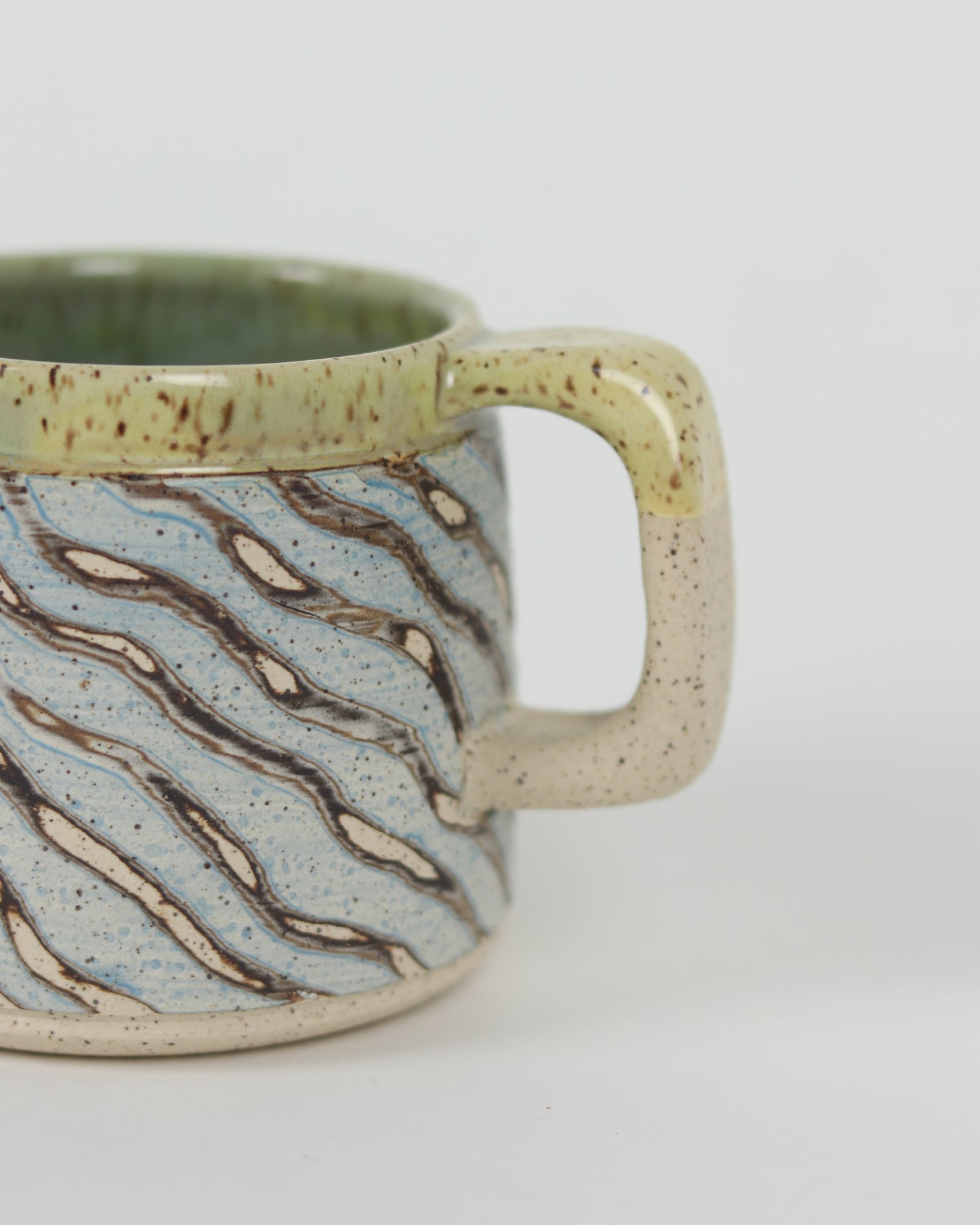 Layered & Carved Mug 12