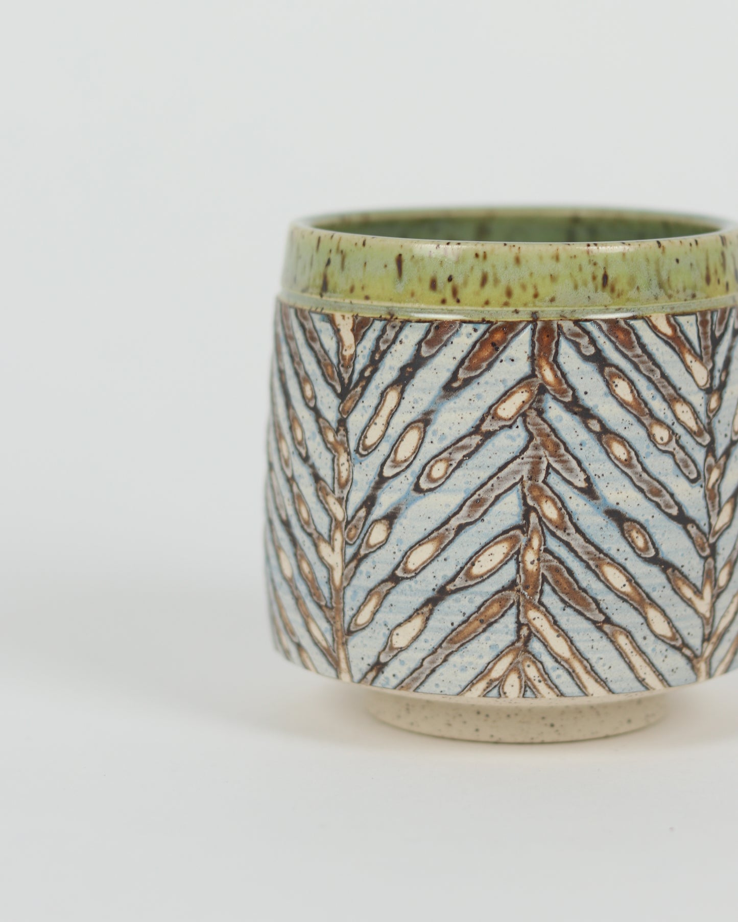 Layered & Carved Cup 8
