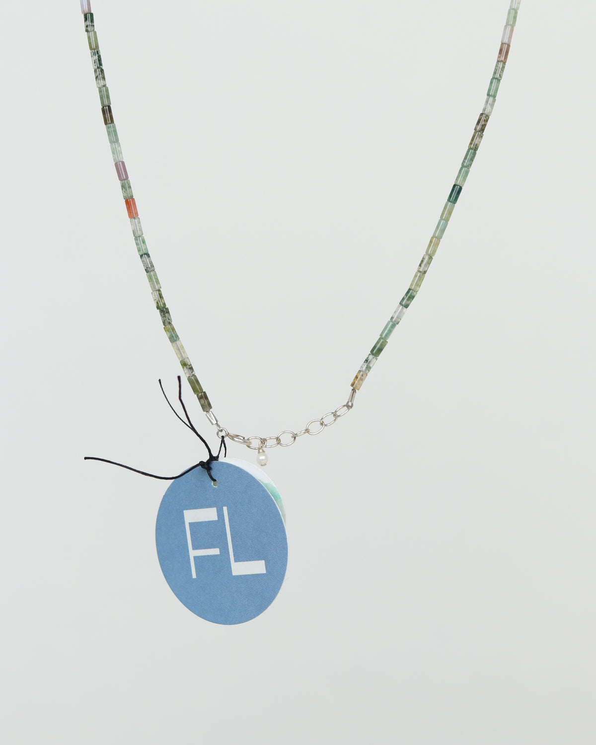 Agate & Pearl Necklace