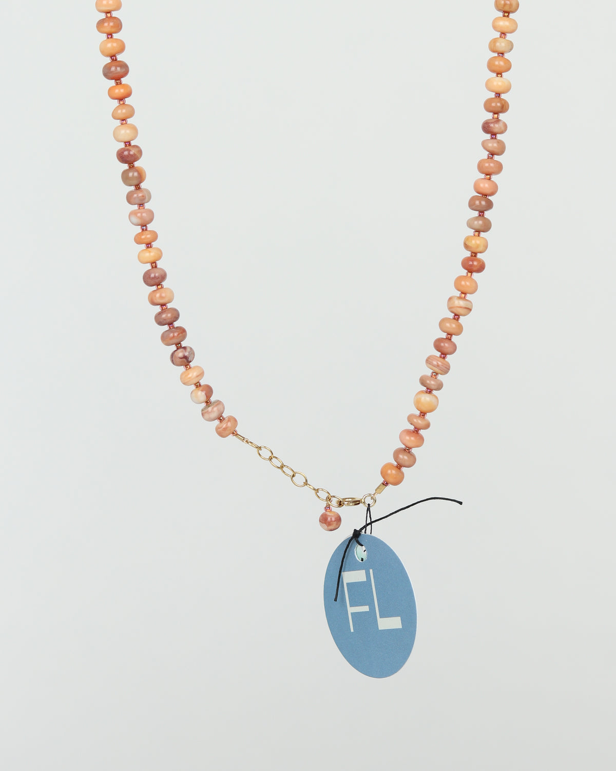 Orange Calcite Necklace