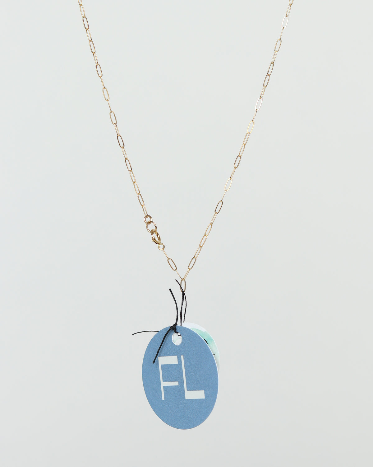 Gold Filled Chain Necklace With Cross
