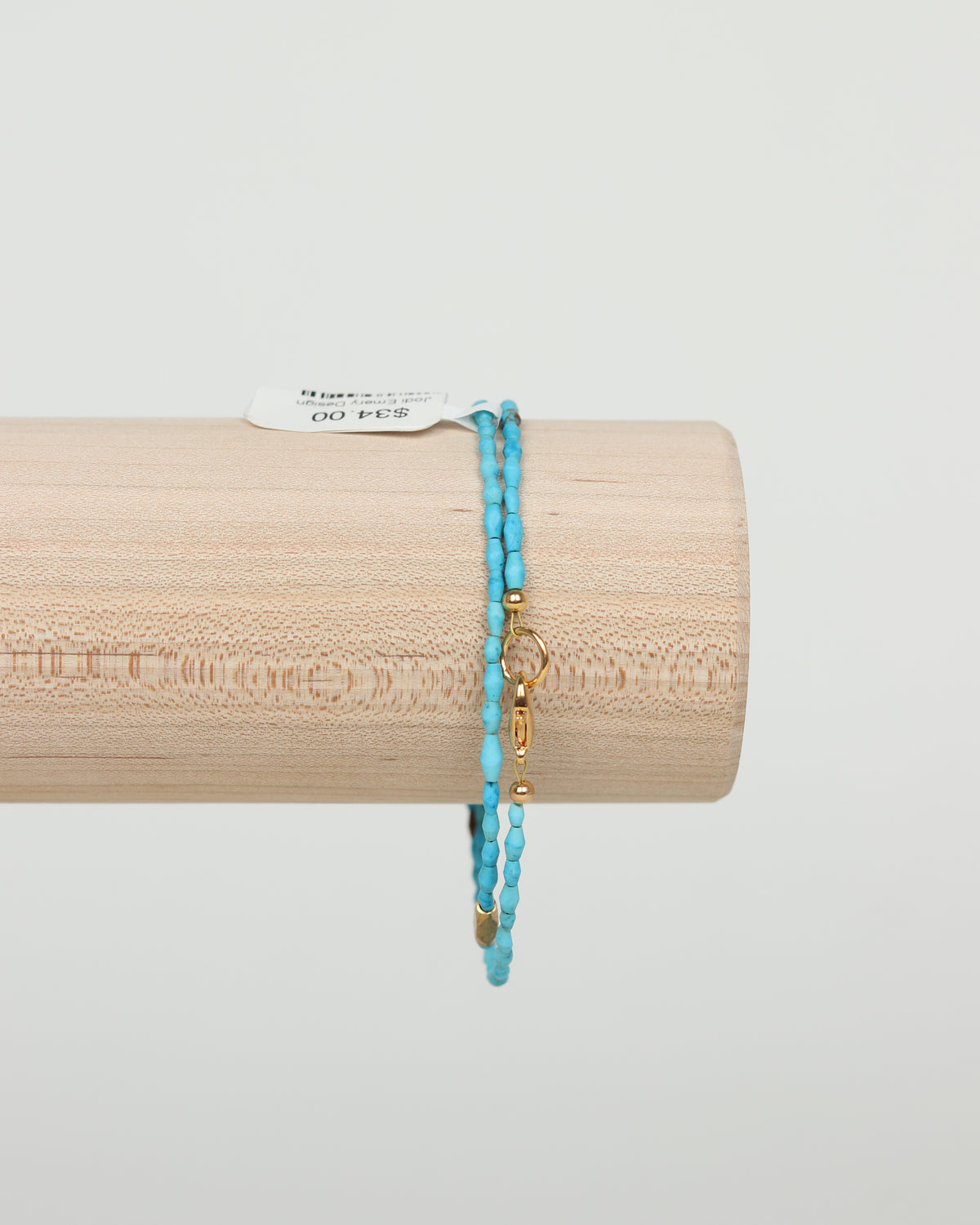 Turquoise Seed Bead Wrap Bracelet
