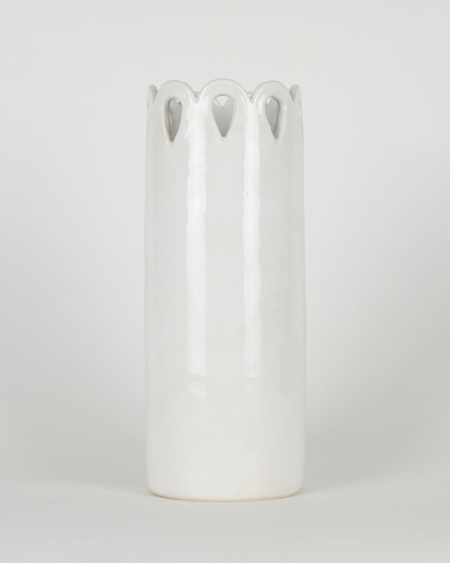 Eyelet Tall Vase