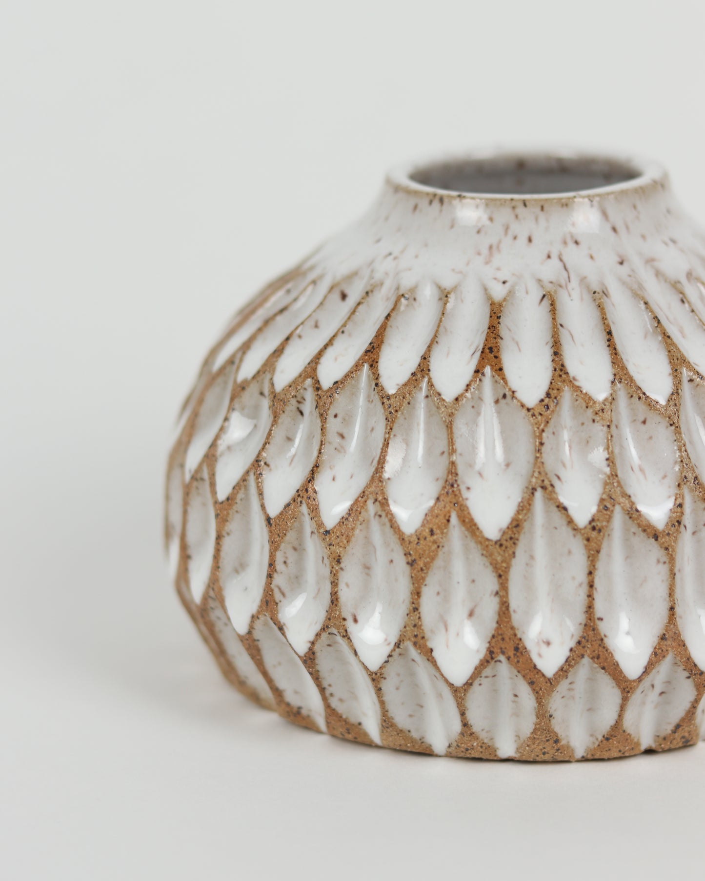 Speckled Stumpy Vase