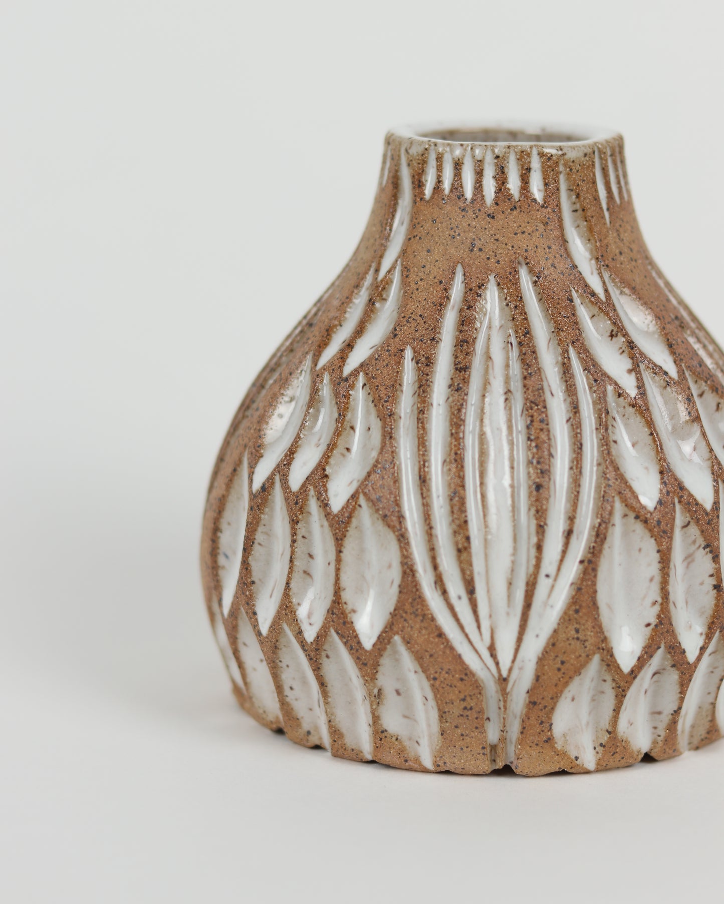Speckled Wheat Vase