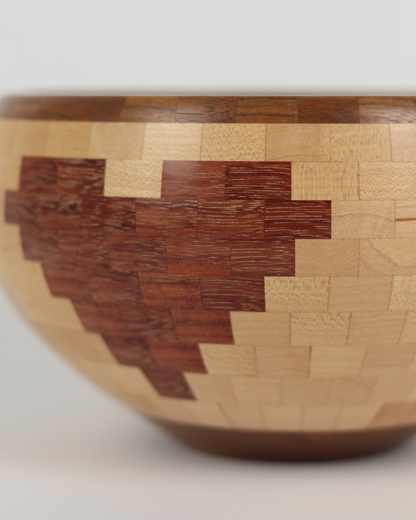 Wood Heart Bowl