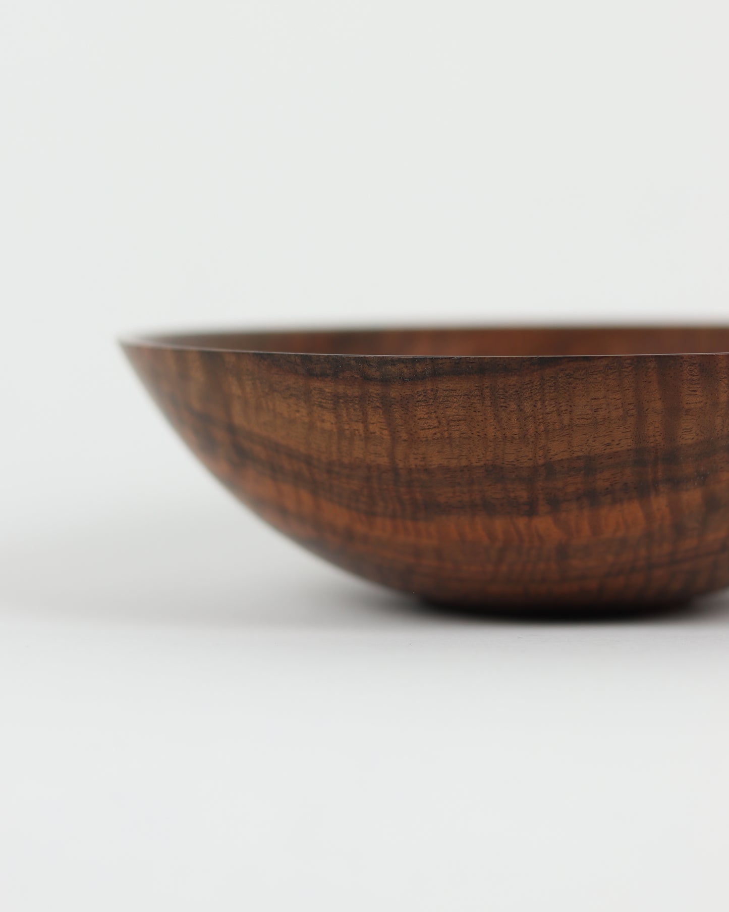 California Fiddleback Claro Walnut Bowl