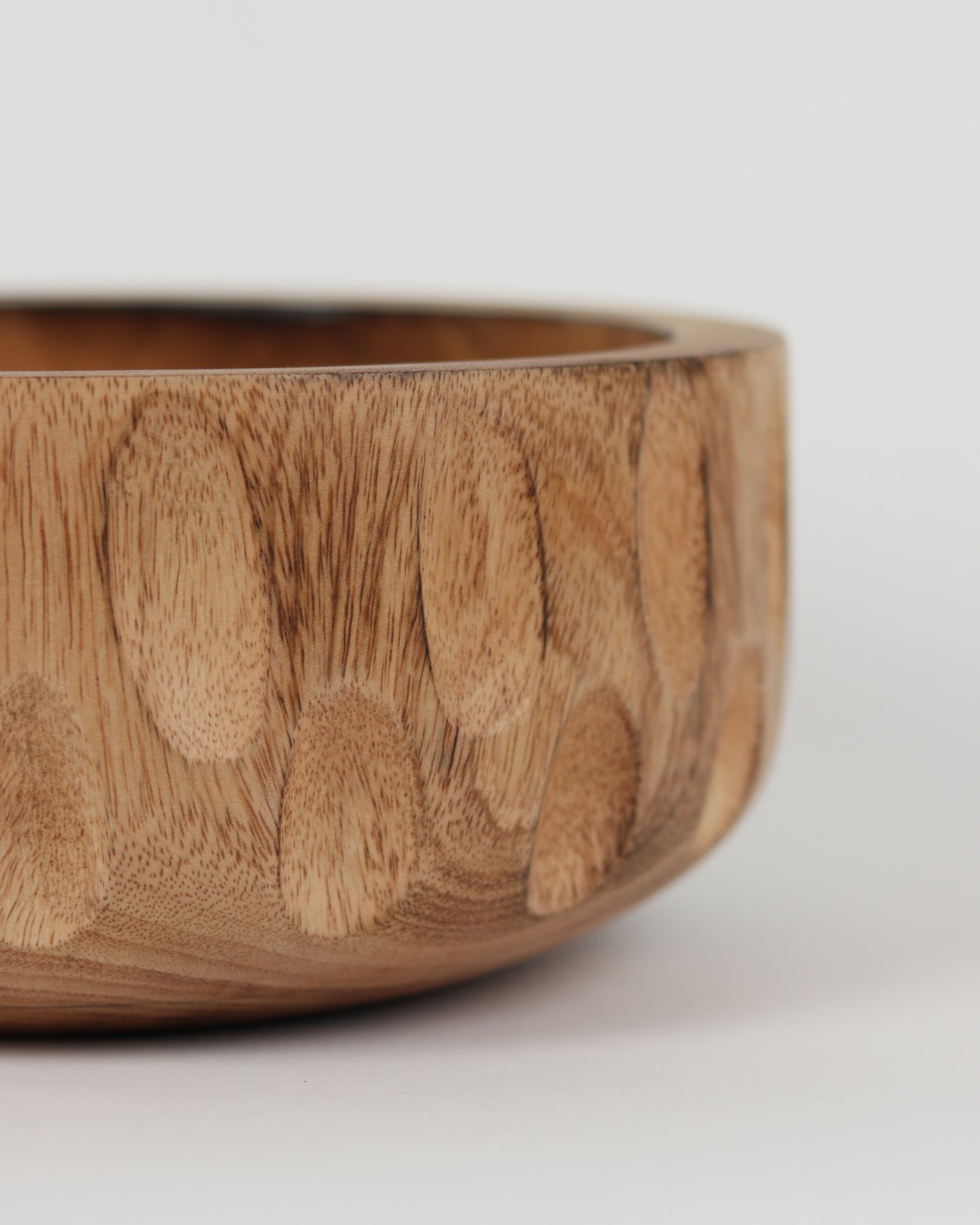 Emma Rayure Wood Bowl