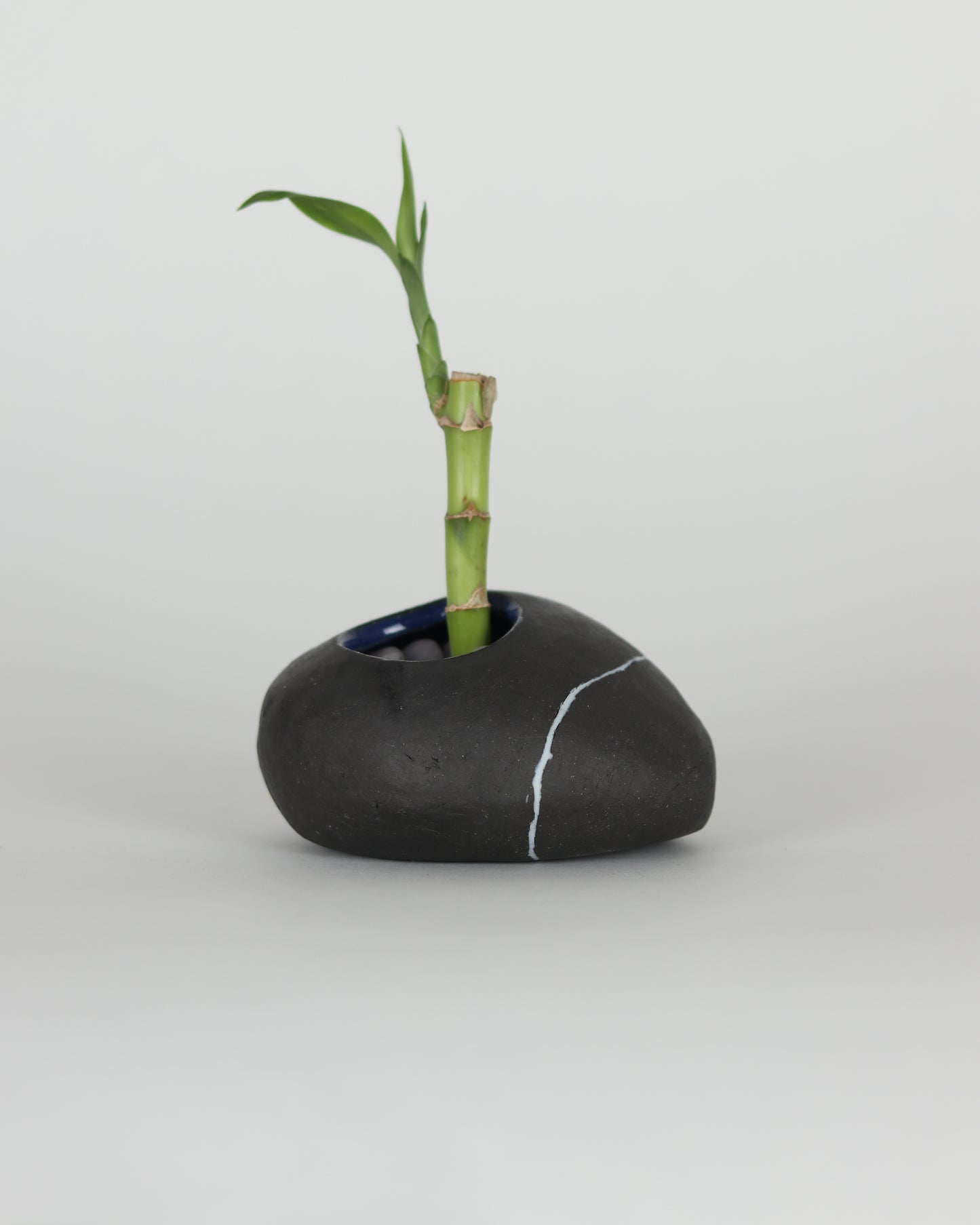 Heart Shaped Wishing Stone Bamboo