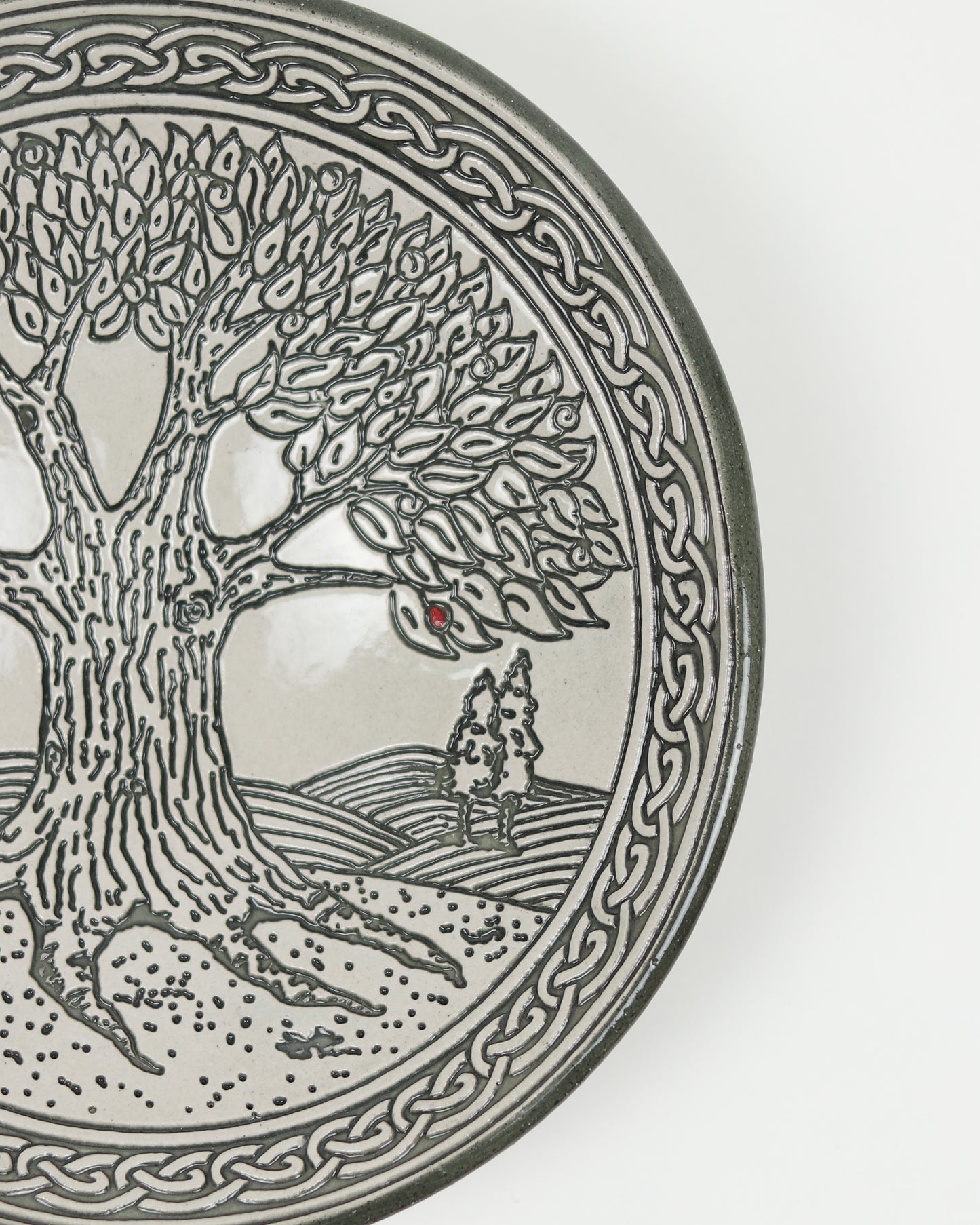 Tree of Life Carved Bowl