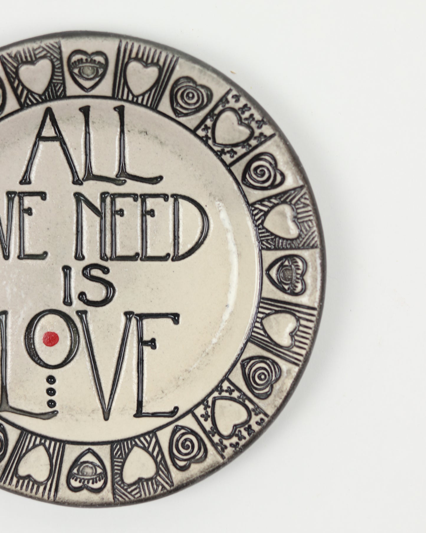 All We Need is Love Mini Plate