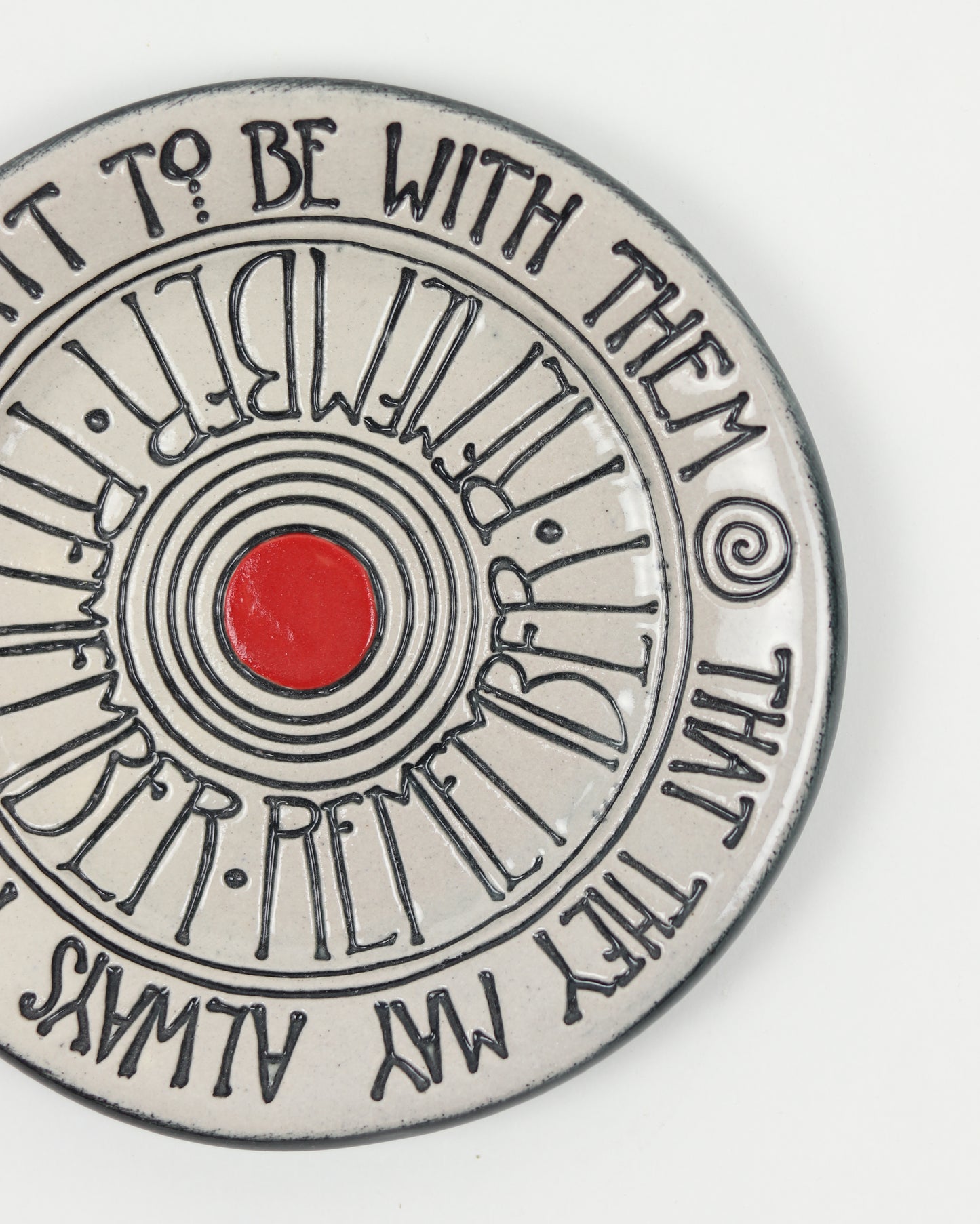 Remember Remember Mini Plate