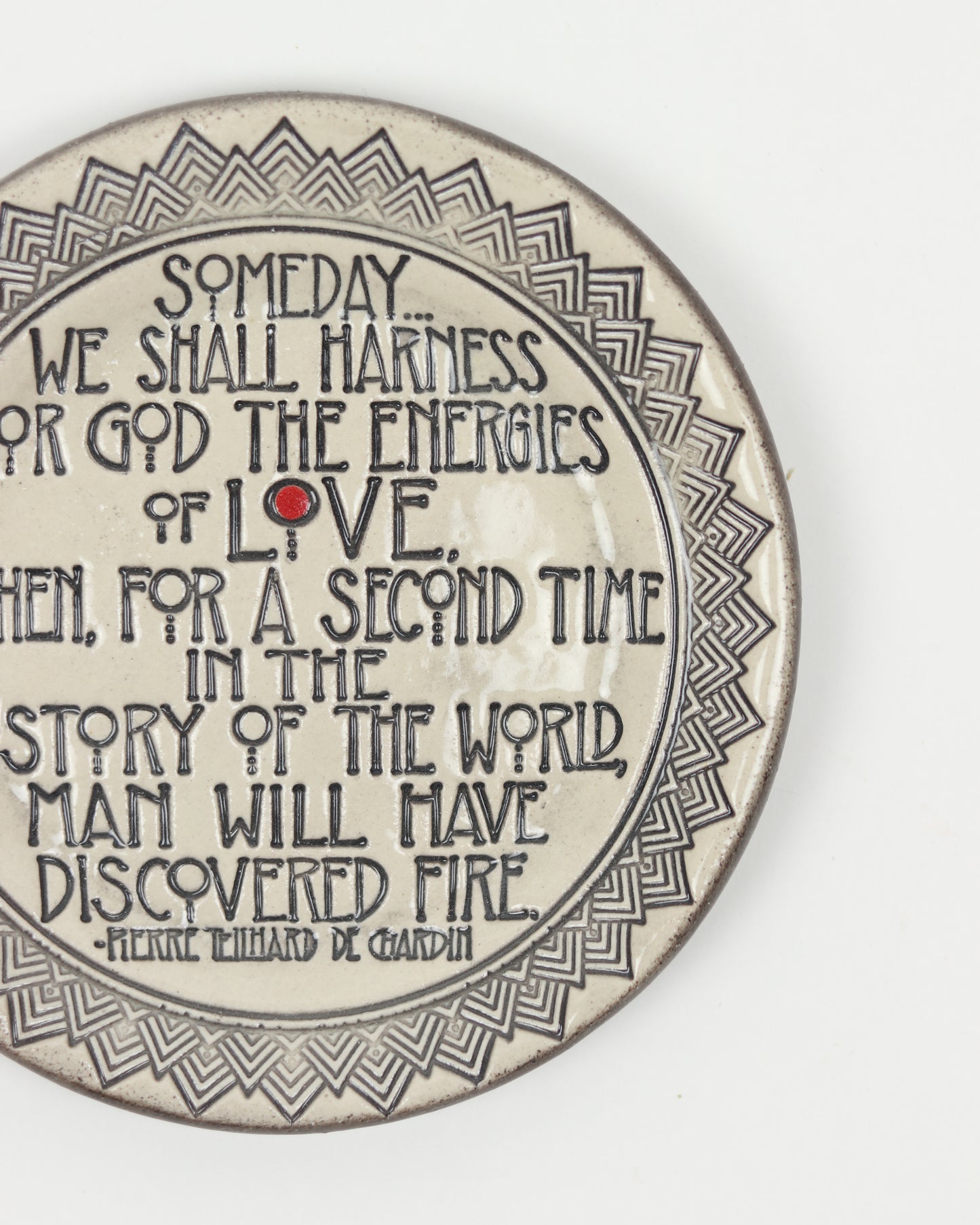 Someday We Shall Harness Mini Plate