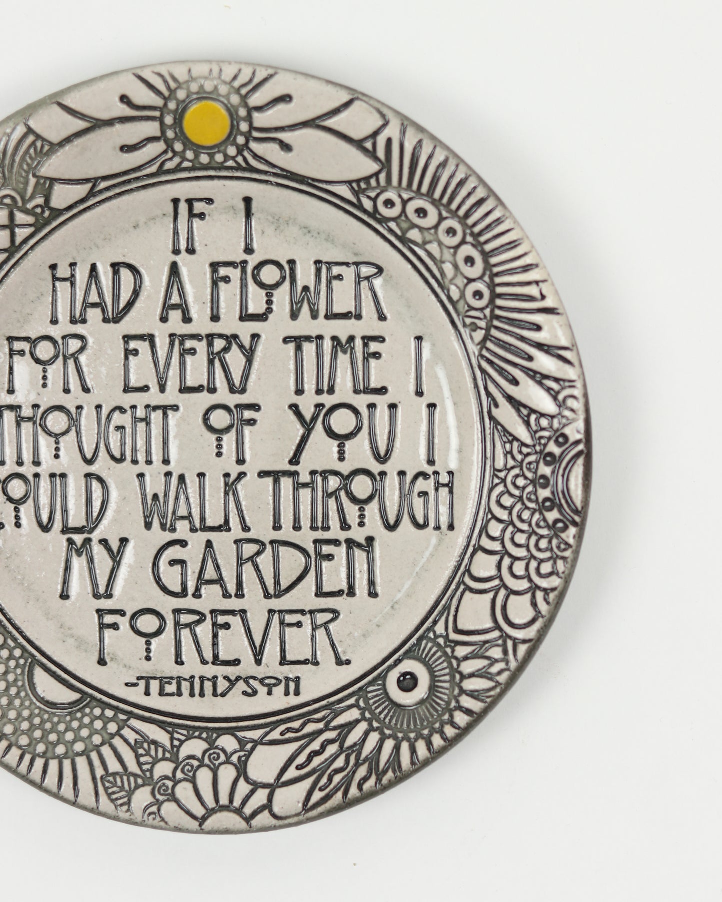 If I Had A Flower Mini Plate