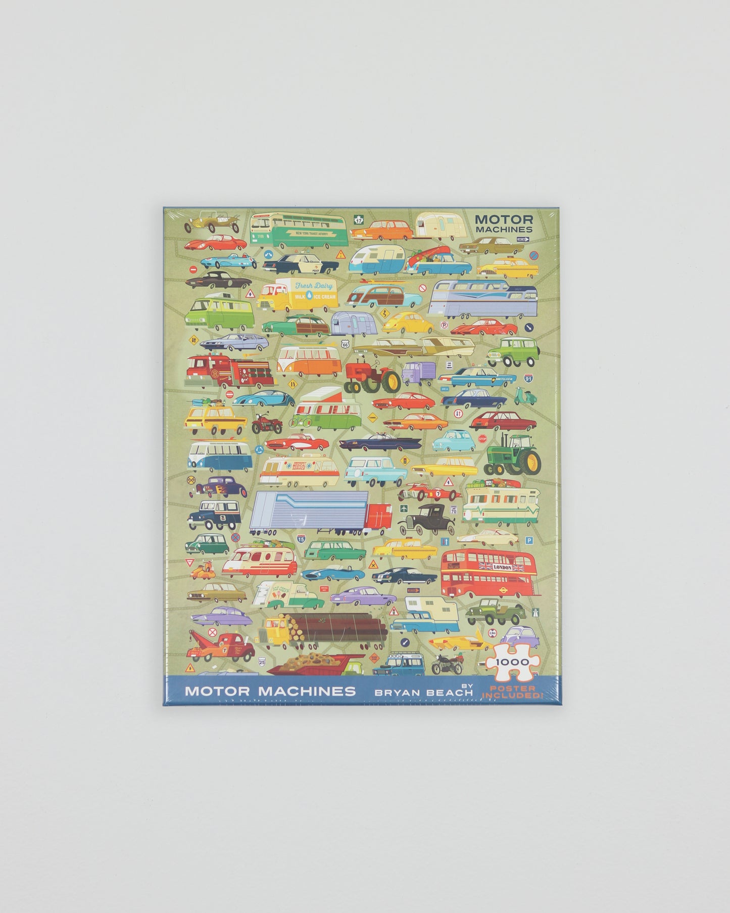 Motor Machines puzzle 1000