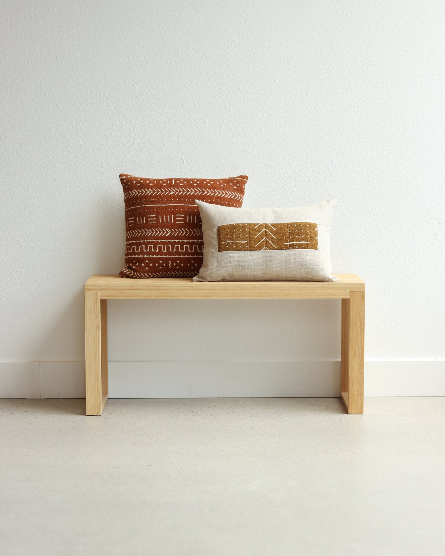 Vintage African Mudcloth Pillow 17