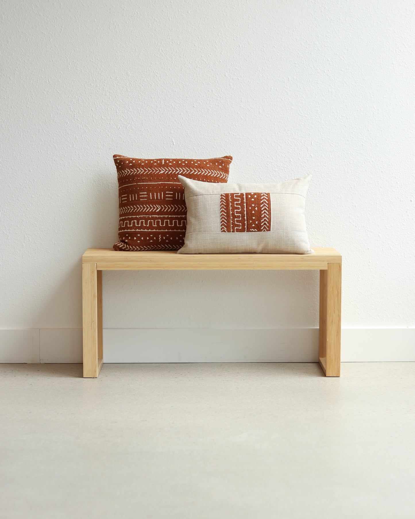 Vintage African Mudcloth Pillow 16
