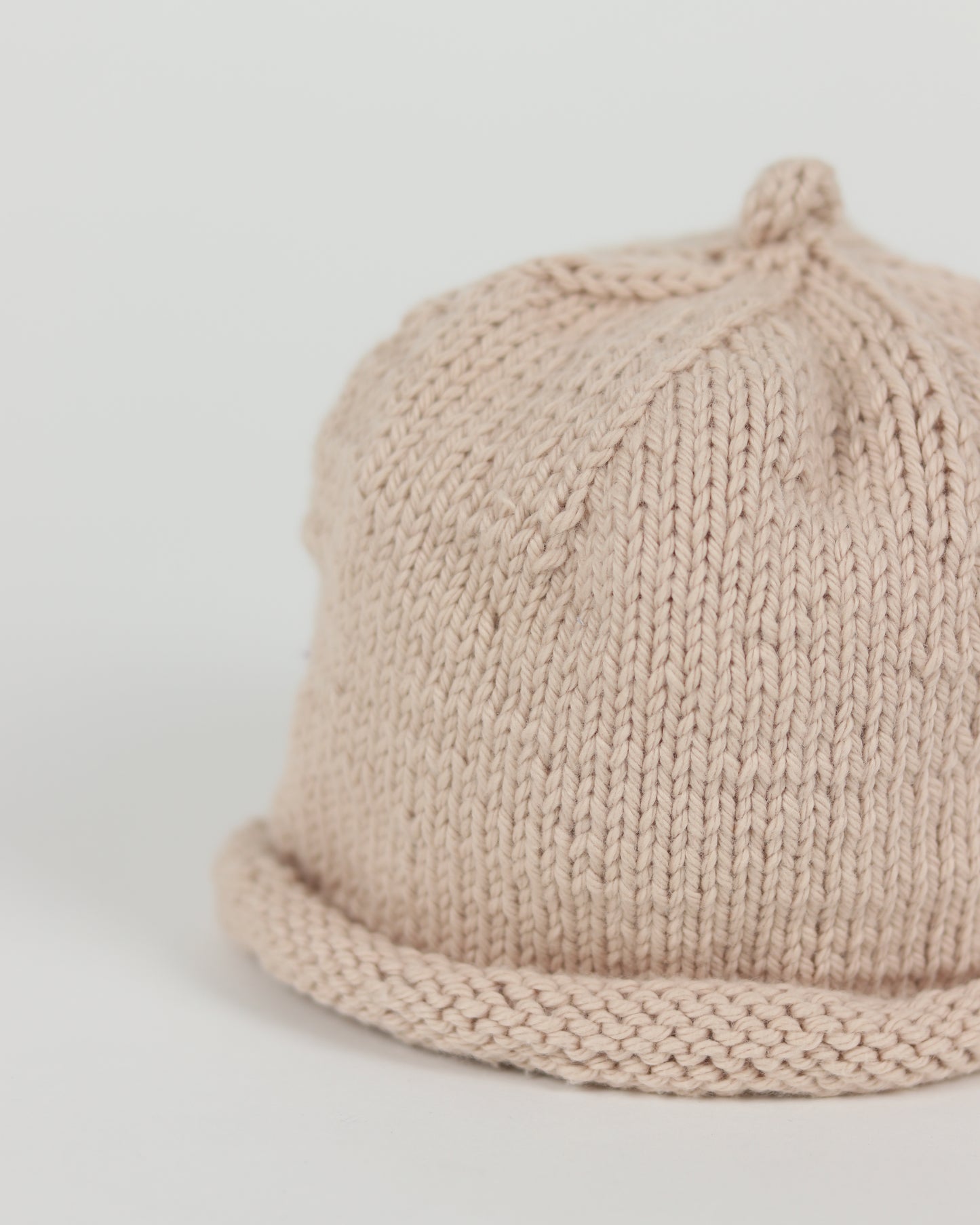 Beige Baby Hat