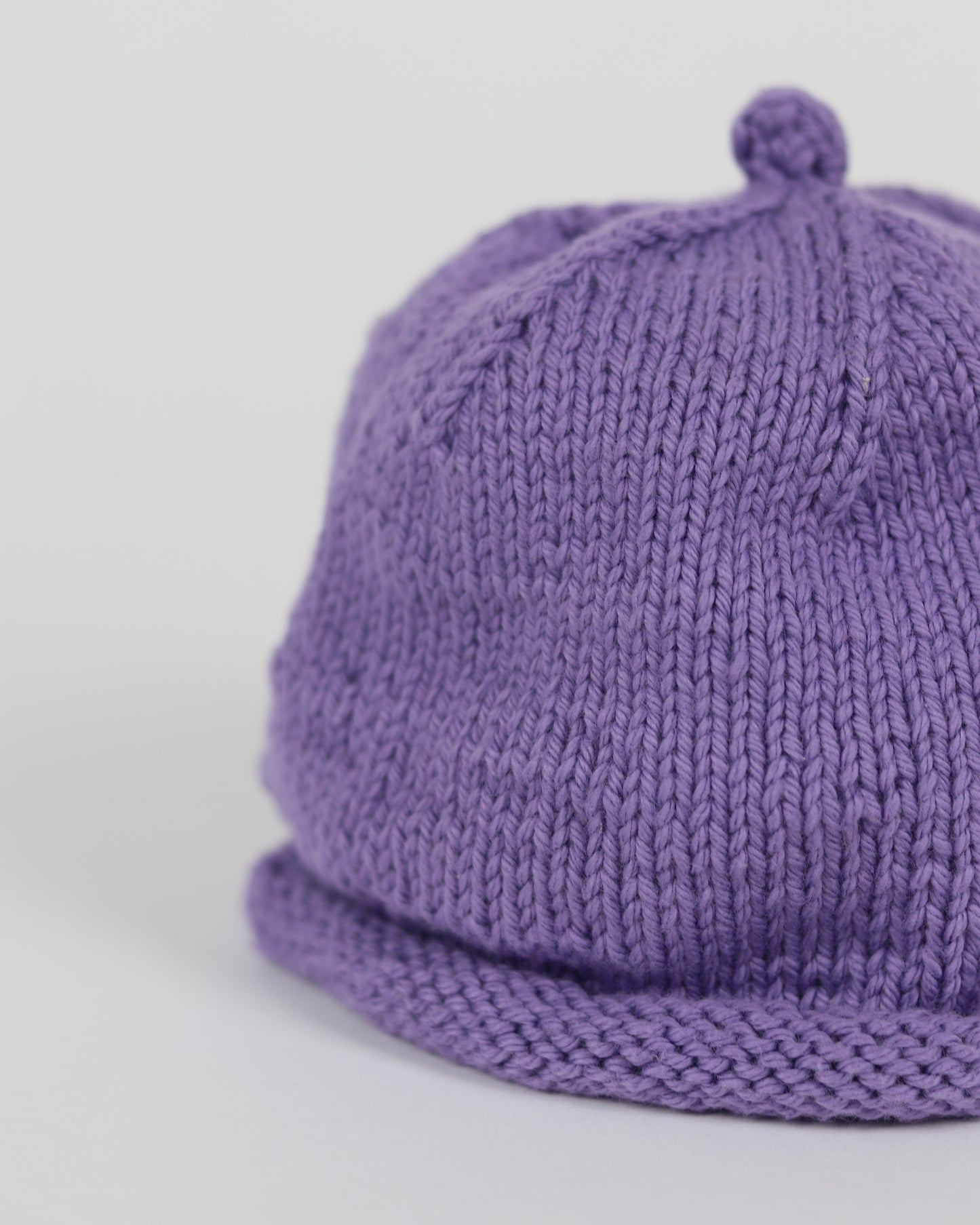 Purple Baby Hat