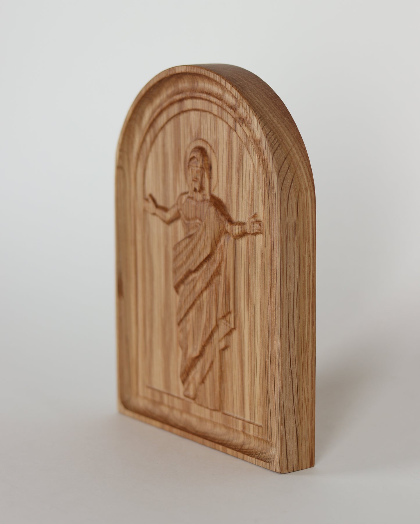 Large Christus in White Oak