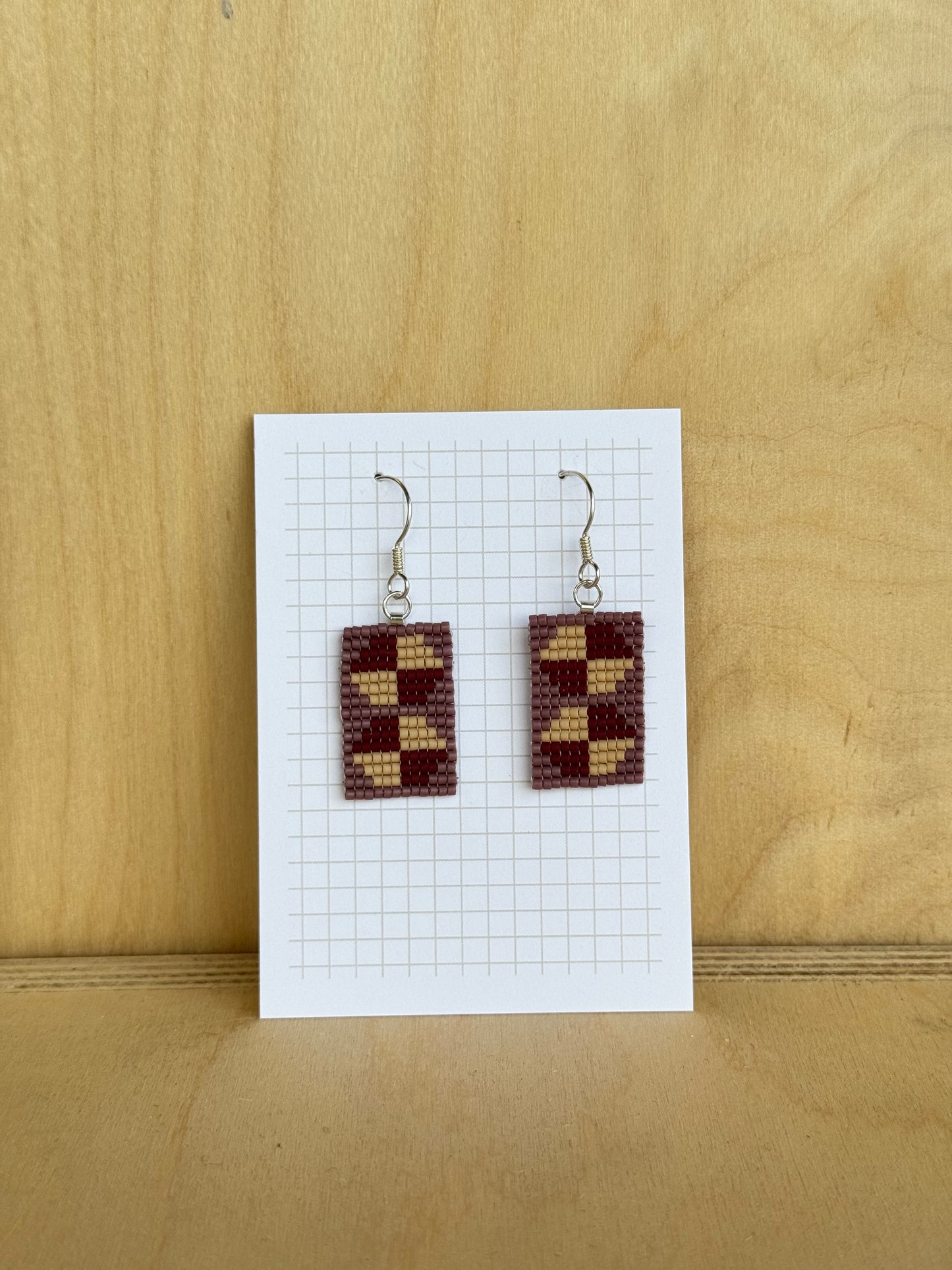 Light Brown,Brown & Sand Rectangles