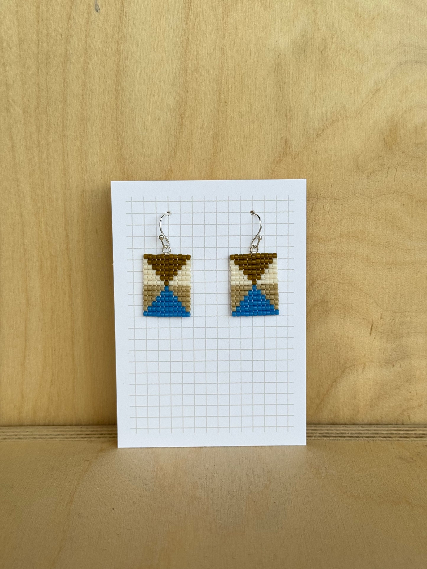 Olive & Royal Blue Rectangles