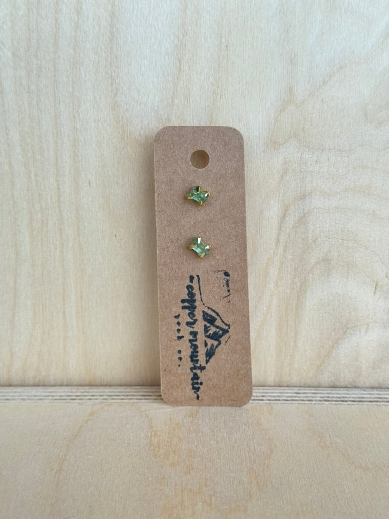 Tourmaline Studs