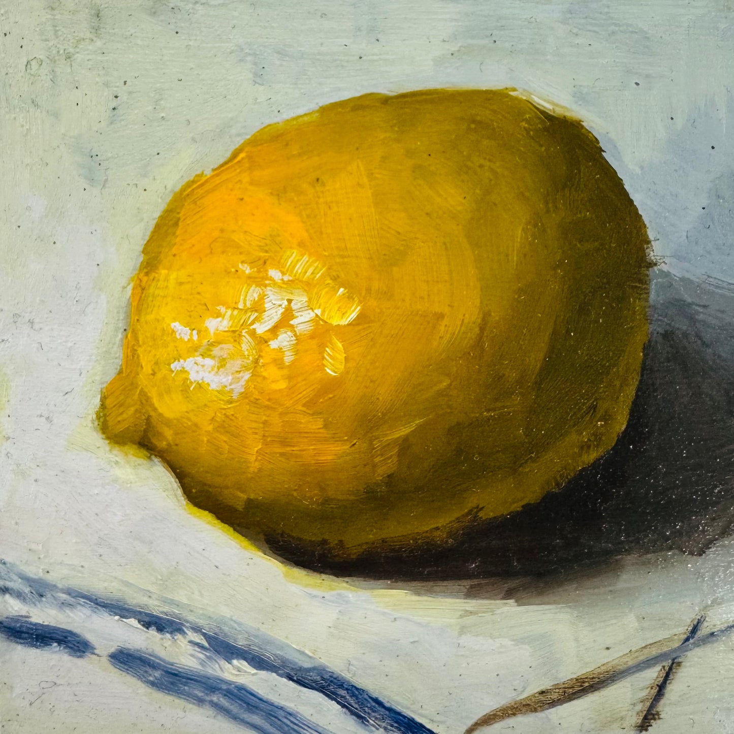 Lemon su blue II (Lemon on Blue II)