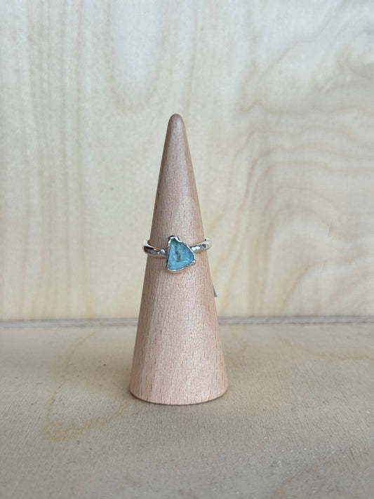 Mini Aquamarine Ring