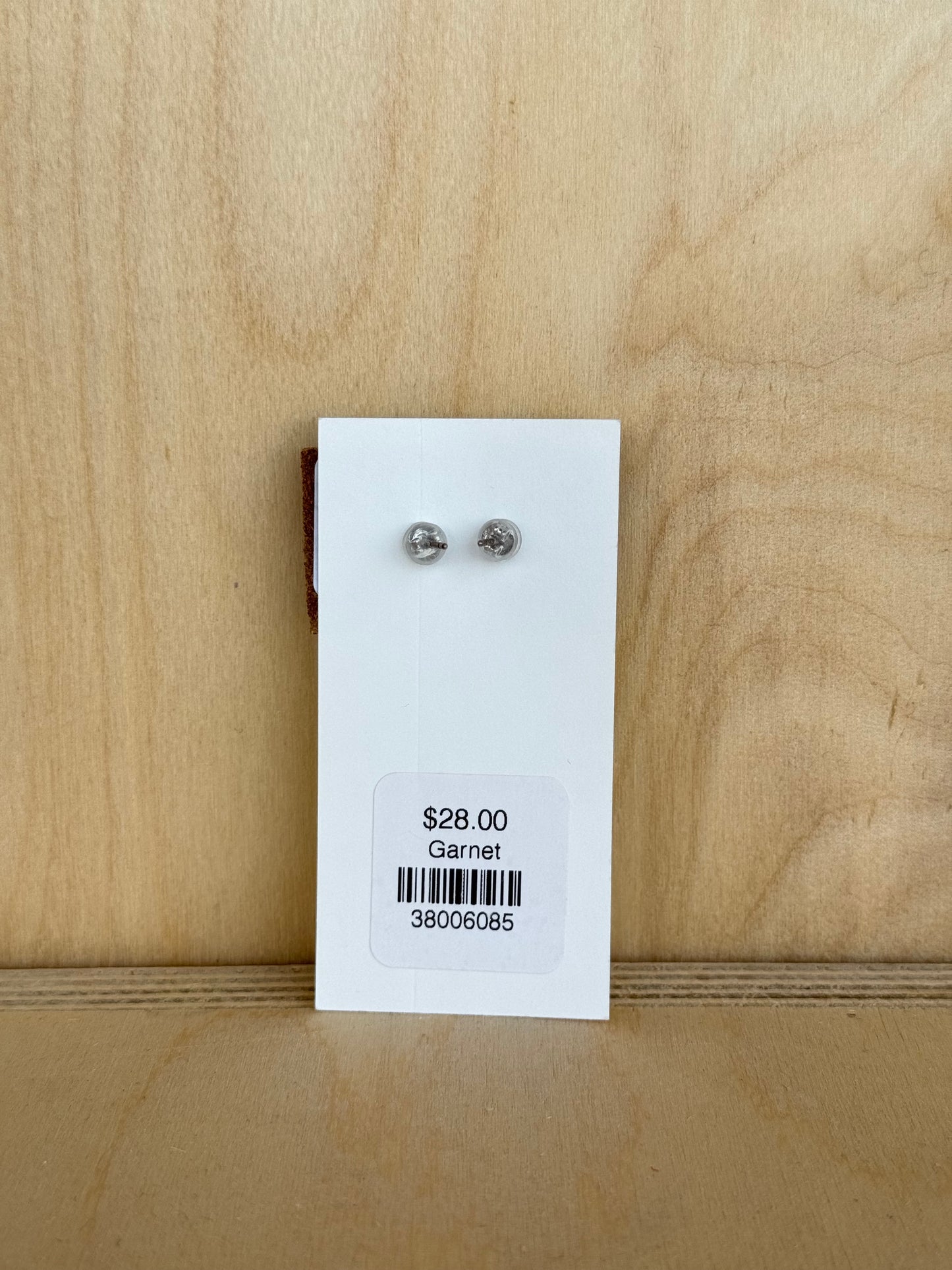 Garnet Studs