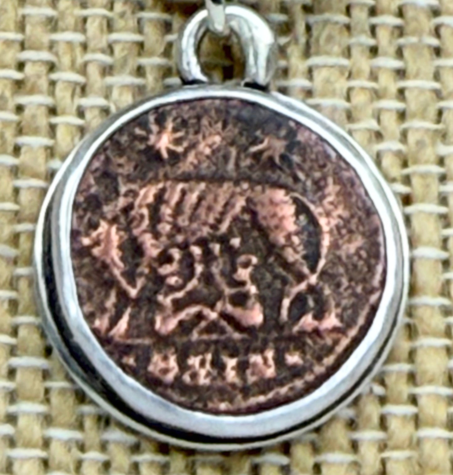 She-Wolf Roman Coin Necklace