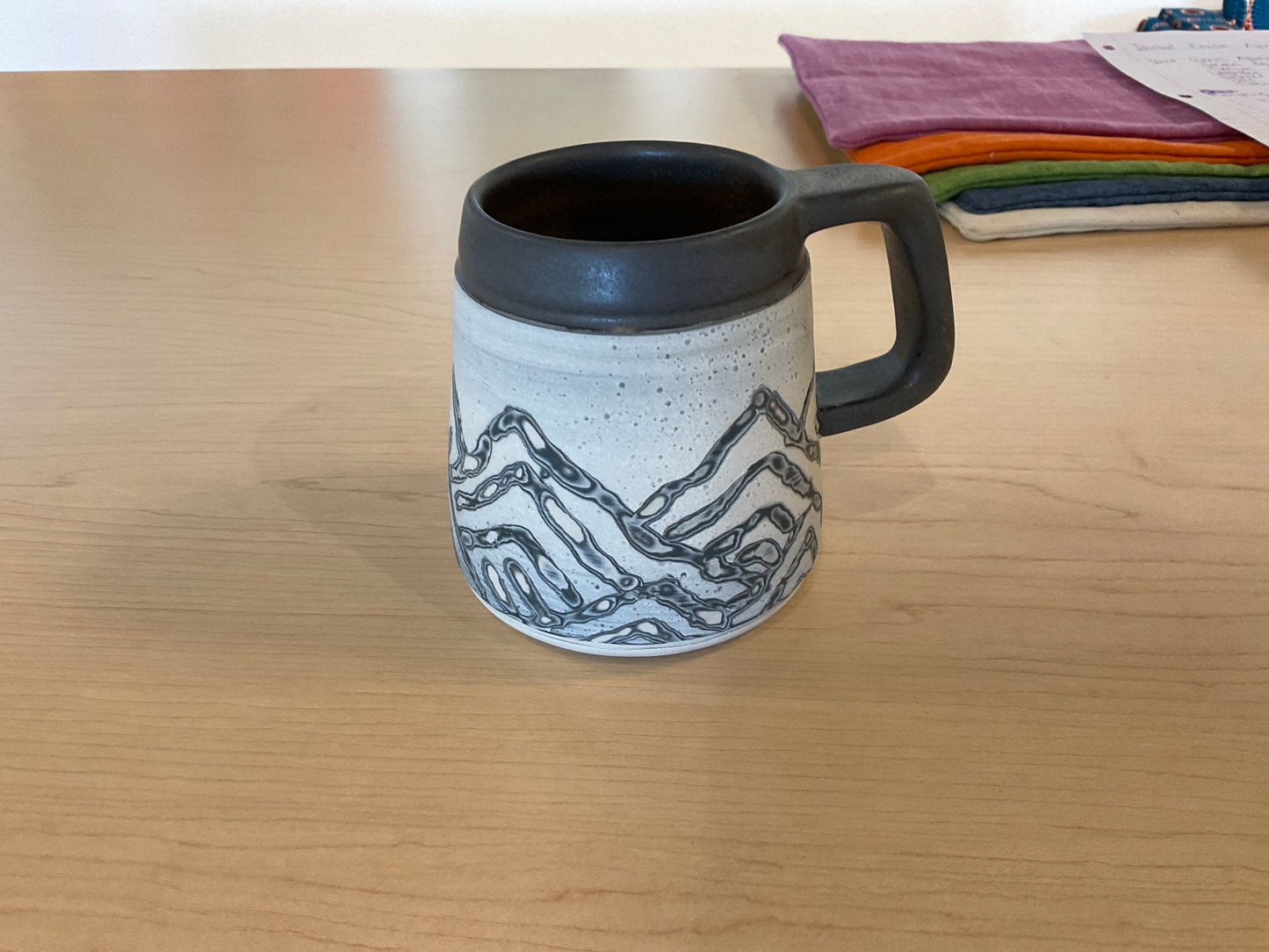 Layered & Carved Mug 8