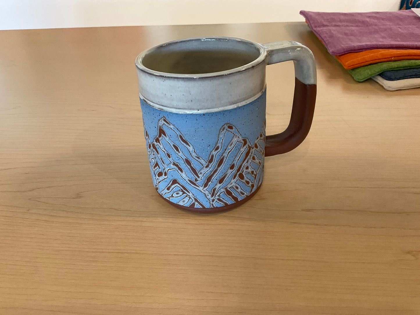 Layered & Carved Mug 12